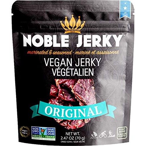 Noble Jerky – Original – Vegan Jerky 2.47 Oz