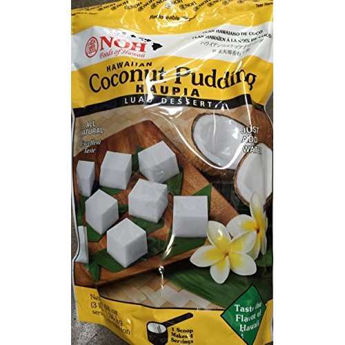 Noh Hawaiian Coconut Pudding Haupia Luau Dessert Mix Large 3 Lb