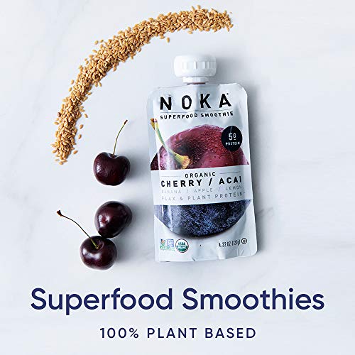 Noka Superfood Pouches | 100% Organic Fruit And Veggie Smoothie Noka Superfood Pouches | 100% Organic Fruit And Veggie Smoothie