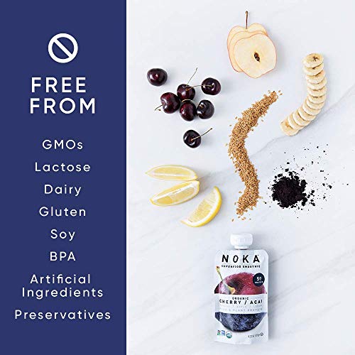 Noka Superfood Pouches | 100% Organic Fruit And Veggie Smoothie Noka Superfood Pouches | 100% Organic Fruit And Veggie Smoothie