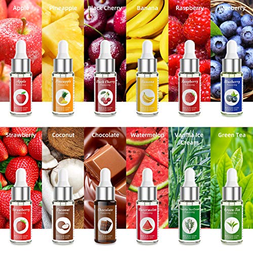 Nomeca Food Flavoring Oil, Candy Flavors Strawberry Chocolate Va