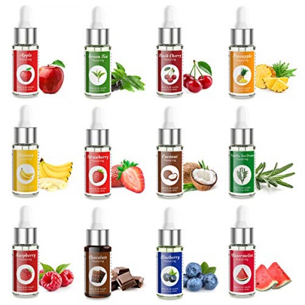 Nomeca Food Flavoring Oil, Candy Flavors Strawberry Chocolate