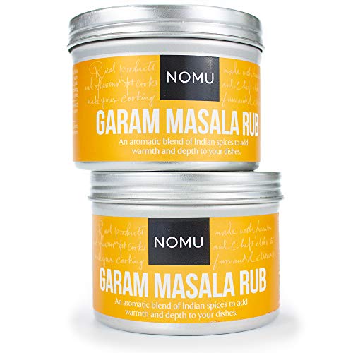 Nomu Garam Masala Seasoning Rub 2-Pack | 3.5Oz - Blend Of 10 P