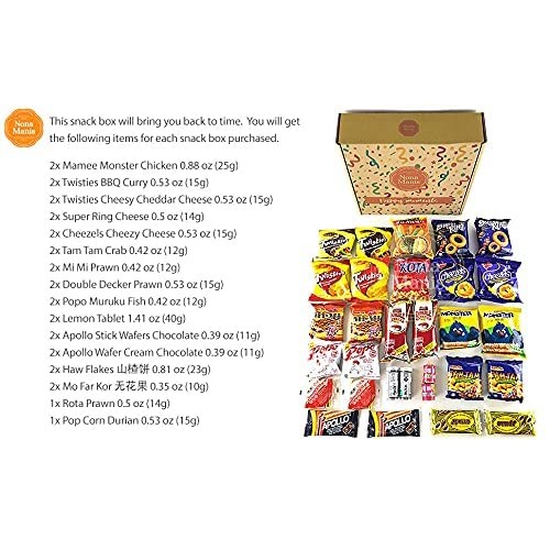 Nona Manis Snack Box Variety Pack 38 Count Ultimate Sampler M