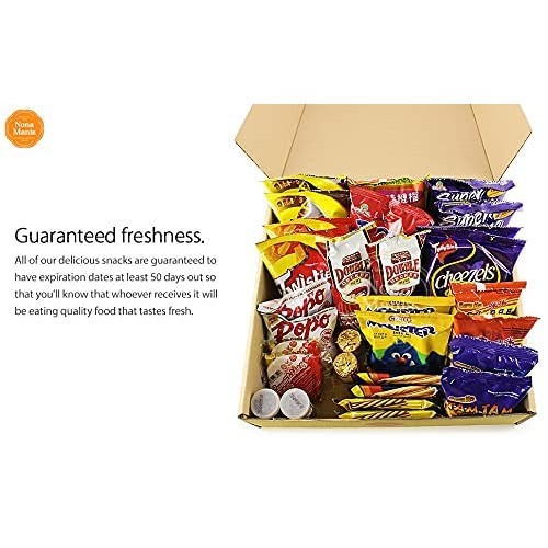 Nona Manis Snack Box Variety Pack 38 Count Ultimate Sampler M