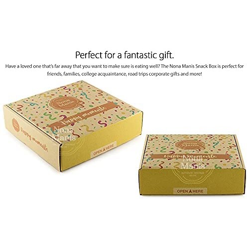 Nona Manis Snack Box Variety Pack 38 Count Ultimate Sampler M