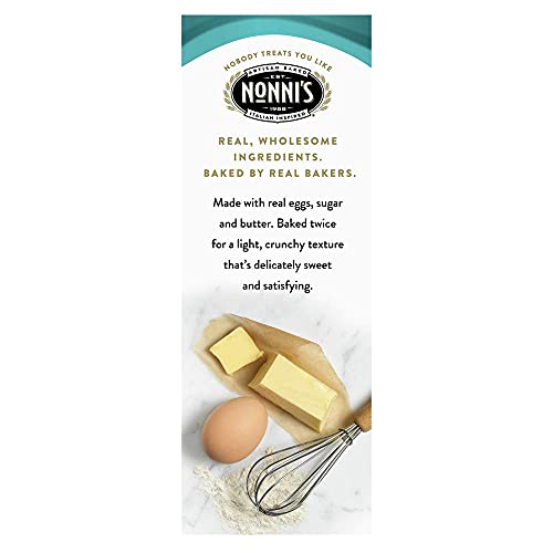 Individually Wrapped Nonnis Biscotti Italian Cookies in 4 Variet...