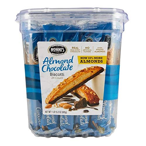 Nonnis Almond Chocolate Biscotti 31.2 Oz., 24 Ct., 31.2 Oz