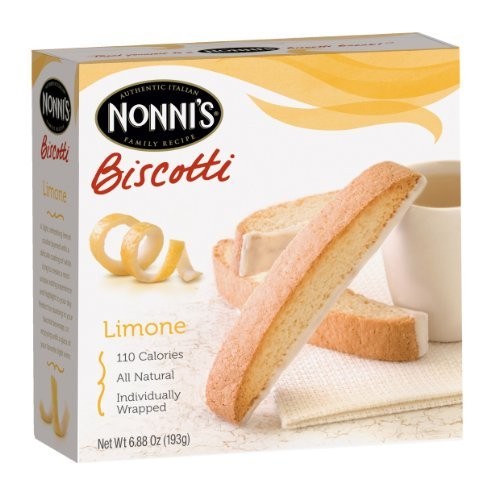 Nonnis Biscotti Limone 6.88 Oz 2 Pack