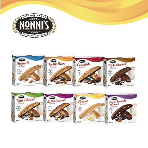 Nonnis Biscotti, Limone, 8 Count, 6.88 Ounce