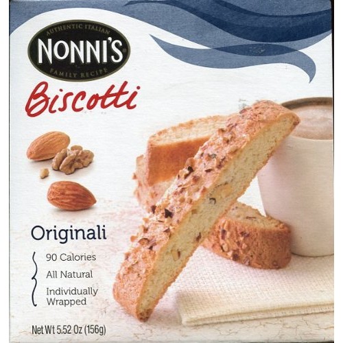 Nonnis Biscotti, Originali, 8-Count Biscotti Pack Of 6