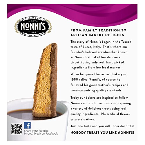 Nonnis Biscotti, Salted Caramel, 6 Boxes, 48 Biscotti Total