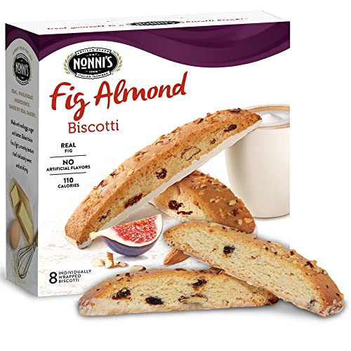 Nonnis Fig Almond Biscotti Italian Cookies - Italian Biscotti C...