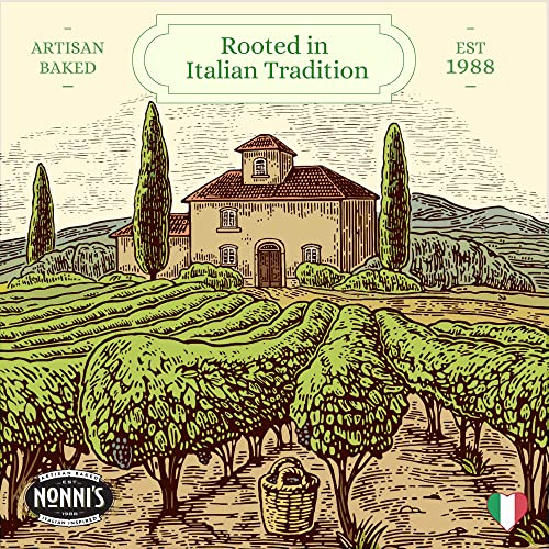 Nonnis Limoncello Biscotti Italian Cookies - Zesty Lemon Cookie...