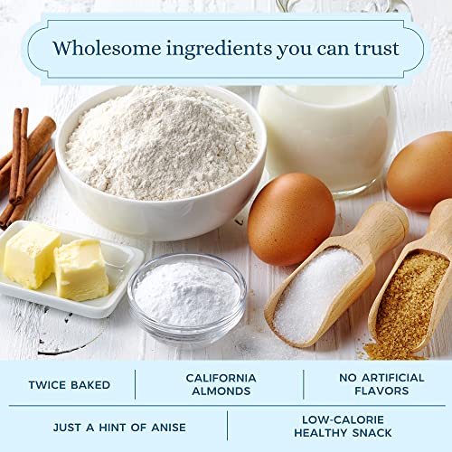 Nonnis Originali Almond Biscotti Italian Cookies - 3 Boxes Bisc...