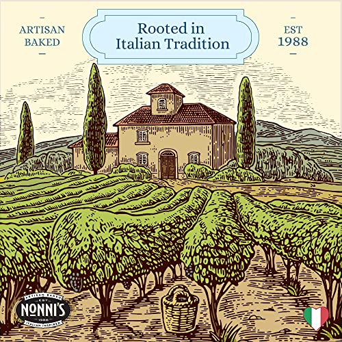 Nonnis Originali Almond Biscotti Italian Cookies - 3 Boxes Bisc...