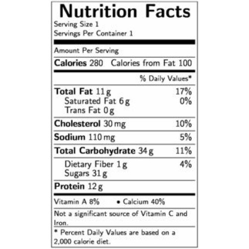 Noosa Blueberry Yoghurt -- 12 Per Case.