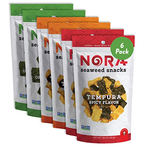 Crispy Seaweed Snacks by Nora | Asian Snacks | Taster's Variety ...
