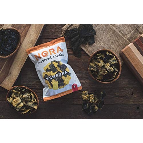 Nora Seaweed Snacks Tempura Original Seaweed Snack, 1.6 Oz