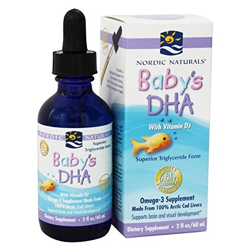 Nordic Naturals Babys Dha Liquid - Omegas From Arctic Cod Liver Nordic Naturals Babys Dha Liquid - Omegas From Arctic Cod Liver