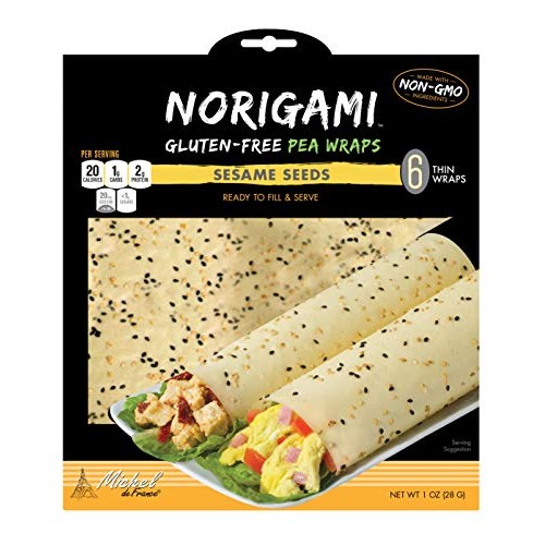 Norigami Egg Wraps Pea Protein - High Protein,Low Carb,Vegetaria