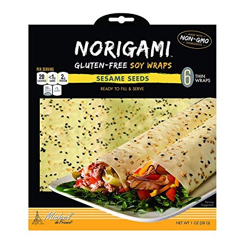Norigami Egg Wraps Soy Protein-High Protein, Low Carb, Vegetaria