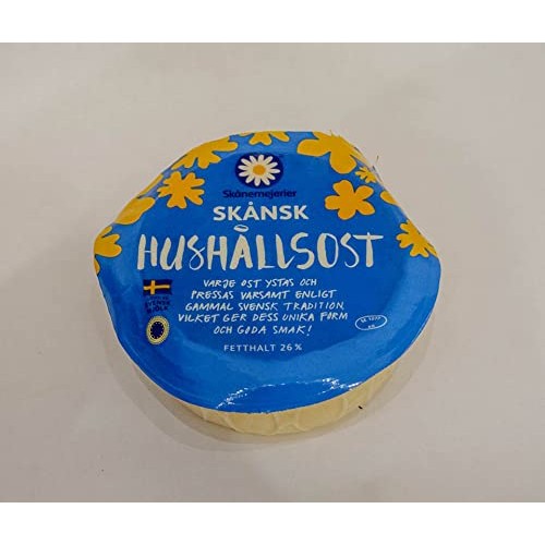 Hushallsost | Swedish Farmer Cheese| Pack of 1
