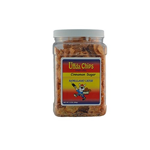 Uffda Chips - Made From Real Lefse - 12 Oz. By Norsland Lefse C