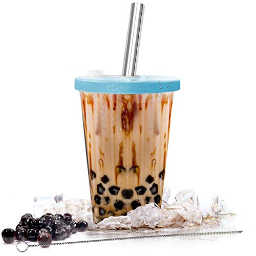 Boba Cup Reusable For Bubble Tea And Boba Tea | 17 Ounce | Doubl