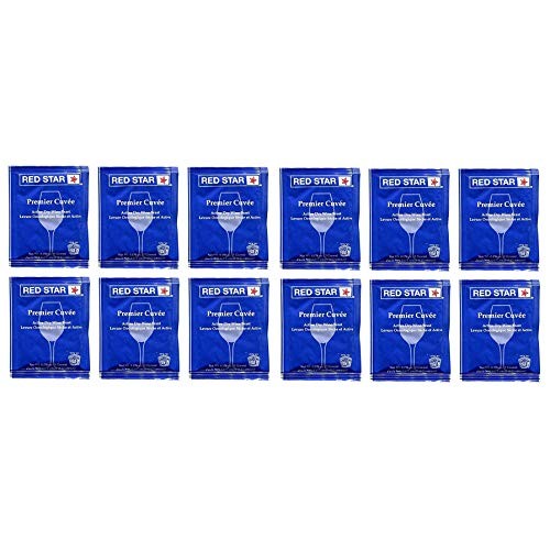 Red Star Premier Cuvee Wine Yeast - Pack Of 12 - North Mountain