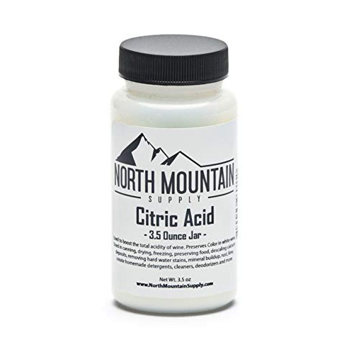 North Mountain Supply Pure Food Grade Citric Acid - 3.5 Ounce Jar