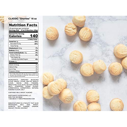 Northwest Expressions Classic Shortbread Cookies – Handmade Arti
