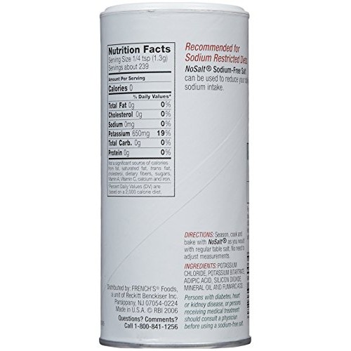 No Salt Salt Substitute, 11 Oz, 2 Pk