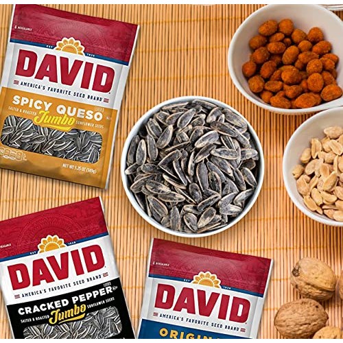 David Sunflower Seeds Jumbo Bulk - 10 Individual Davids Sun Flow...