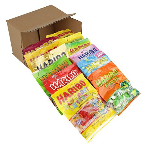 Nosh Pack Gummi Candy Assorted Variety Pack Of 12