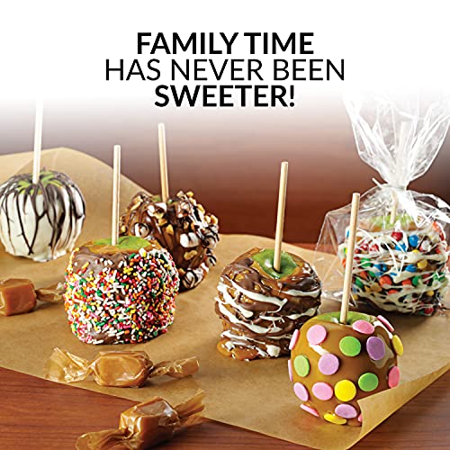 Nostalgia Cca5 Lazy Susan Chocolate &Amp; Caramel Apple Party With H