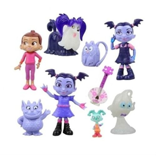 Vampirina Hauntley Playset 9 Figure Cake Topper Toy Doll Set