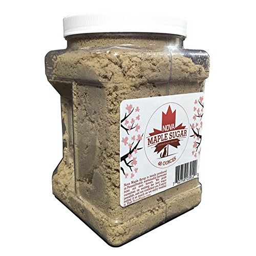 Nova Maple Sugar - Pure Grade-A Maple Sugar 3 Pounds