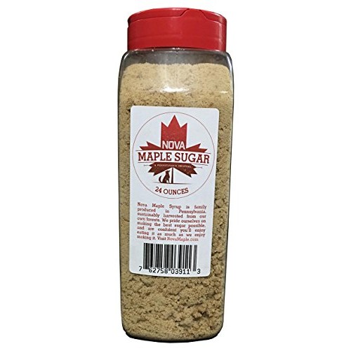 Nova Maple Sugar - Pure Grade-A Maple Sugar 24 Ounces