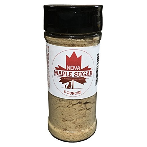 Nova Maple Sugar - Pure Grade-A Maple Sugar 6 Ounces