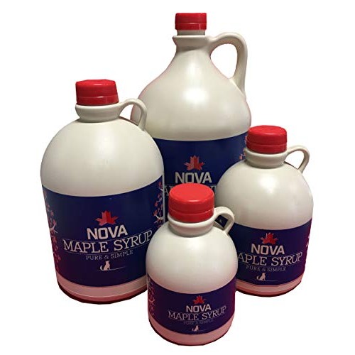 Nova Maple Syrup - Pure Grade-A Maple Syrup Gallon
