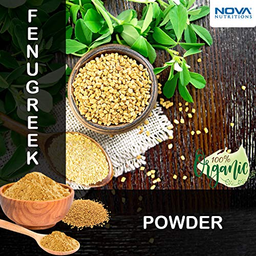 Nova Nutritions Certified Organic Fenugreek Seed Powder 16 Oz 4