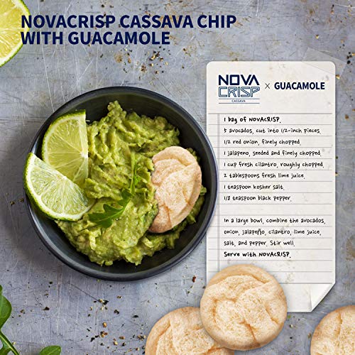 Vegan Snacks, Healthy Natural Poppped Chips Cassava, Gluten Free