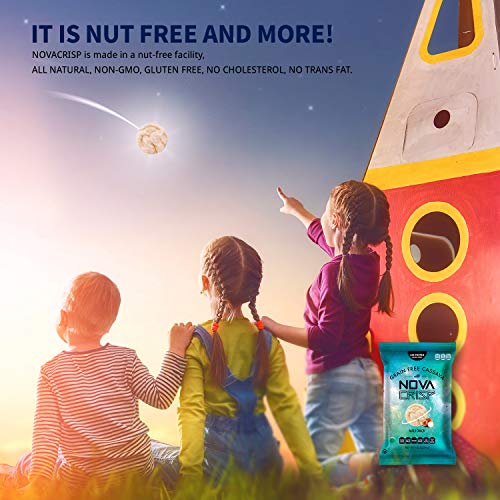 Vegan Snacks, Healthy Natural Poppped Chips Cassava, Gluten Free