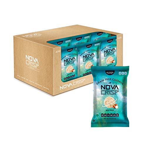 Vegan Snacks, Healthy Natural Poppped Chips Cassava, Gluten Free