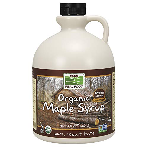 Now Foods, Certified Organic Maple Syrup, Grade A Dark Color, Ce