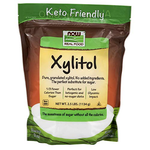 Now Foods, Xylitol, Pure With No Added Ingredients, Keto-Friendl
