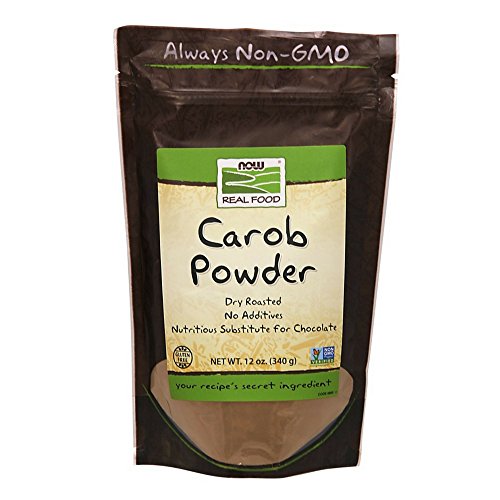 Now Foods, Carob Powder, Dry Roasted, Additive-Free, Nutritious
