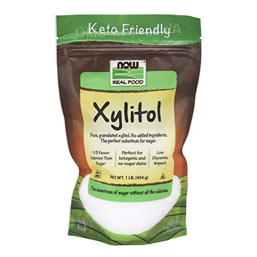 Now Foods, Xylitol, Pure With No Added Ingredients, Keto-Friendl