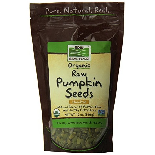 Now Foods Organic Pumpkin Seeds, 12 Ounce